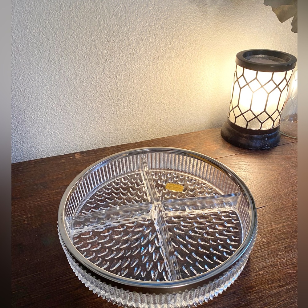 Vintage ‘Bleikristall’ Leaded Crystal Serving Dish